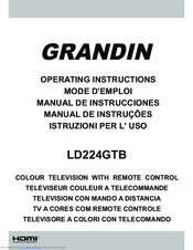 Grandin LD224GTB Operating Instructions Manual