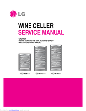 LG GC-W141 Series Service Manual