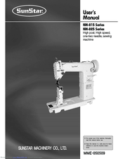 SunStar KM-815 KM-825 User Manual