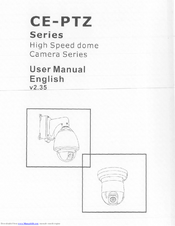 Clinton Electronics CE-PTZ series User Manual