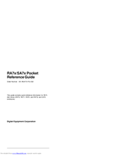 Digital Equipment SA7 series Reference Manual