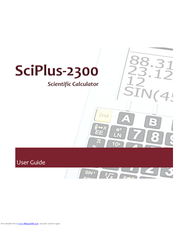 Sight Enhancement Systems SciPlus-2300 User Manual