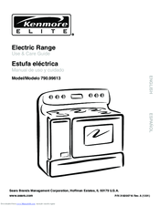 Kenmore ELITE 790.99613 User & Care Manual
