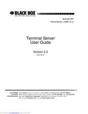 Black Box LES4014 User Manual