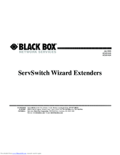 Black Box ServSwitch ACU5122A User Manual