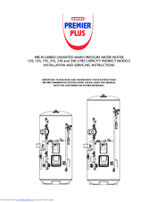 Santon PremierPlus SystemFit Installation And Servicing Instructions