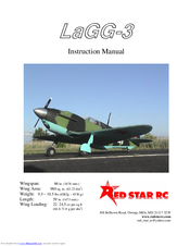 Red Star RC LaGG-3 Instruction Manual