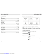 SoundStorm SD420UA Installation Manual