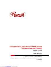 Rosewill RHRC-11001 User Manual