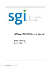 Silicon Graphics COPAN 400T/TX Service Manual