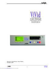 Vivid DVV211-A User Manual