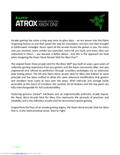 Razer ATROX User Manual