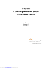 ORiNG IES-2042PA User Manual