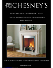 Chesney's CUBB18 Alchemy User And Installation Instructions Manual