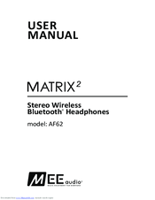 MEE MATRIX2 AF62 User Manual