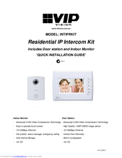 Vip-Vision INTIPRKIT Quick Installation Manual