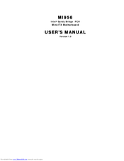 Spectra MI956 User Manual