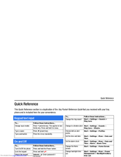 Sierra Wireless Voq Quick Reference