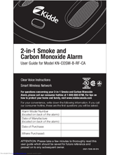 Kidde KN-COSM-B-RF-CA User Manual