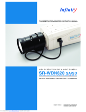 Infinity SR-TWDN620SD Instruction Manual