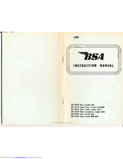 BSA C15 SS80 Instruction Manual