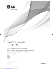 LG 47LA6608 Owner's Manual