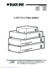 Black Box AC502A User Manual