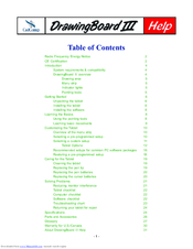 GTCO CalComp DrawingBoard III User Manual