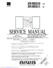 Aiwa XR-MD510 Service Manual