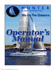 Hunter e36 Operator's Manual