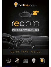 road eyes cams rec pro Quick Start Manual