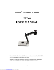 Vidifox PV 360 User Manual