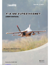 Freewing F/A 18E SUPER HORMET User Manual