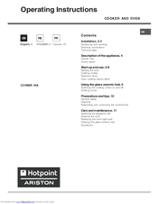 Hotpoint Ariston C3VM5R /HA Operating Instructions Manual