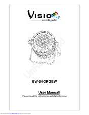 VISIO BW-54-3RGBW IV User Manual