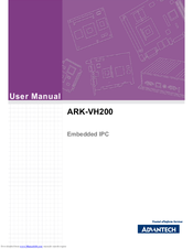 Advantech ARK-VH200 User Manual