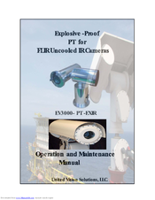 United Vision Solutions EV3000-PT-EXIR Operation And Maintenance Manual