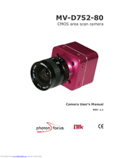 Photon Focus MV-D752-80 User Manual
