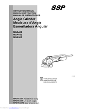 SSP MGA452 Instruction Manual