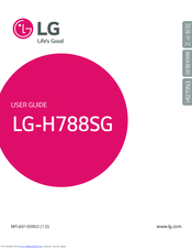 LG LG-H788SG User Manual