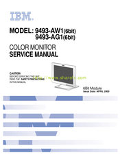 Ibm 9493-AW1 Service Manual