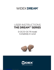 Widex Dream series User Instructions
