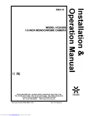 Vicon VC2430B Installation & Operation Manual