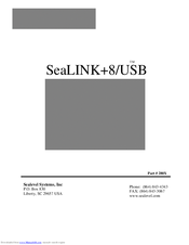 SeaLevel SeaLINK+8/USB User Manual