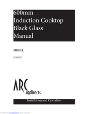 ARC Appliances ICI6GE3 Installation And Operation Manual