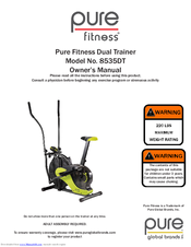 Pure Fitness 8535DT Owner's Manual