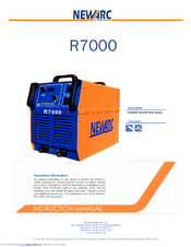 NewArc R7000 Instruction Manual