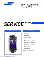 Samsung GT M7603 Service Manual