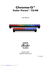 Chroma Color Force 48 Manuals | ManualsLib