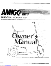 Amigo RWD Owner's Manual